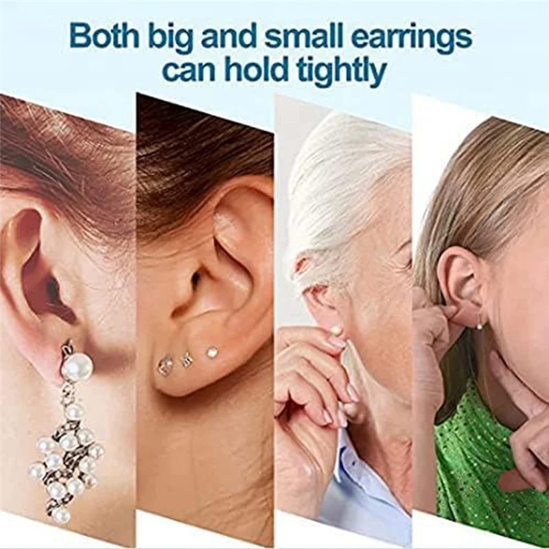 ABCL Earring Back Safety Earring Back For Replacement Ear Studs,Non-Irritating,Suitable For Sensitive Ears