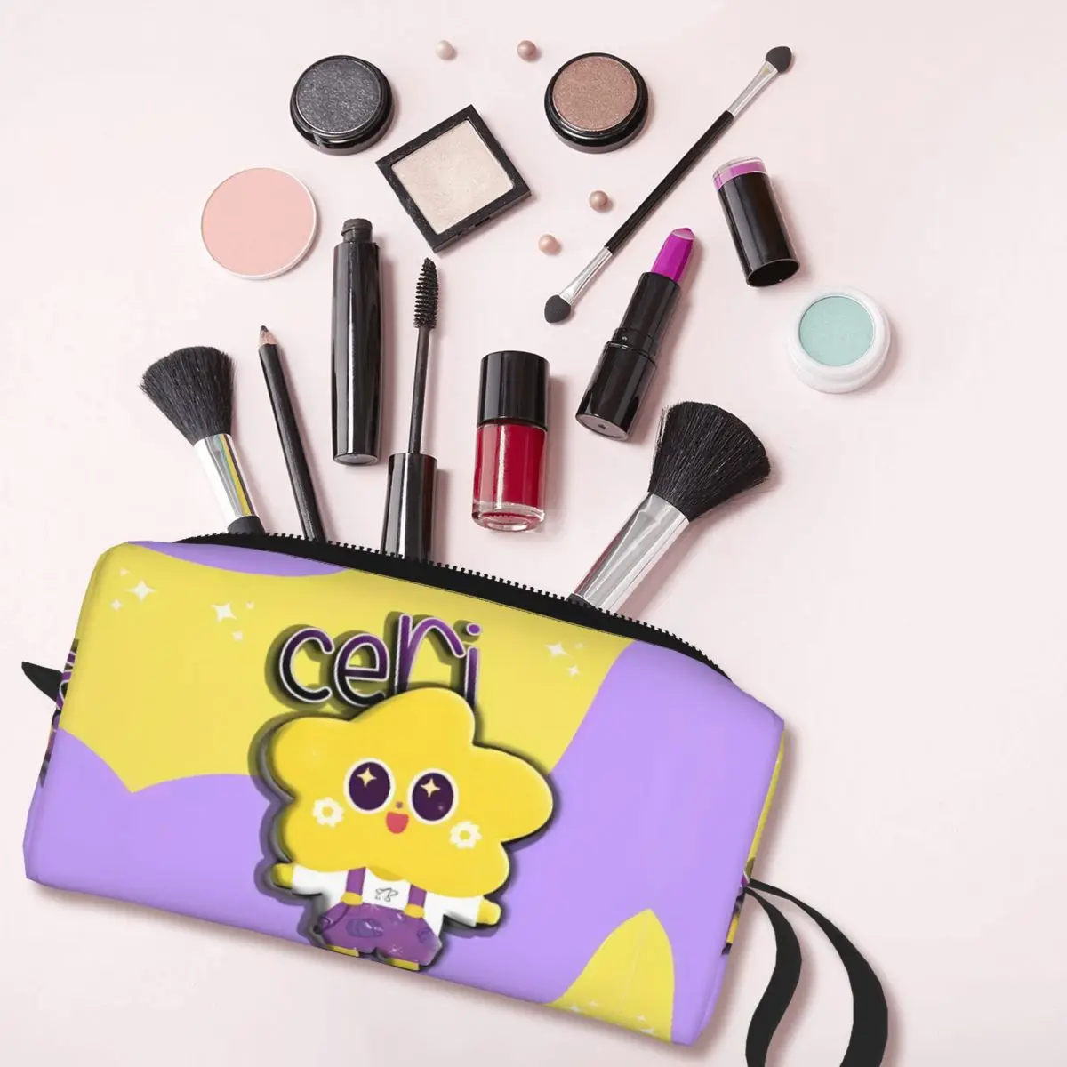 Ceri AouBoom Makeup Bag Pouch Thai Star Drama CP Cosmetic Bag Travel Toiletry Small Makeup Pouch Storage Bag for Women view 3