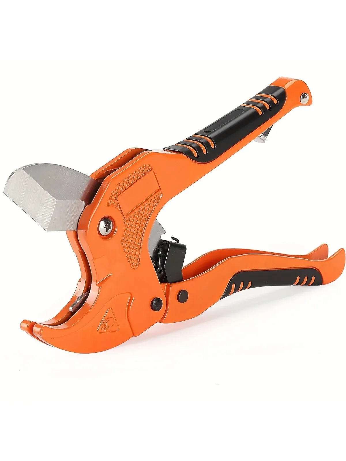 PVC pipe cutter, cutting range up to 1-1/4 inch, ratchet PVC pipe cutting tool, plastic pipe cutter, PEX pipe cutter 