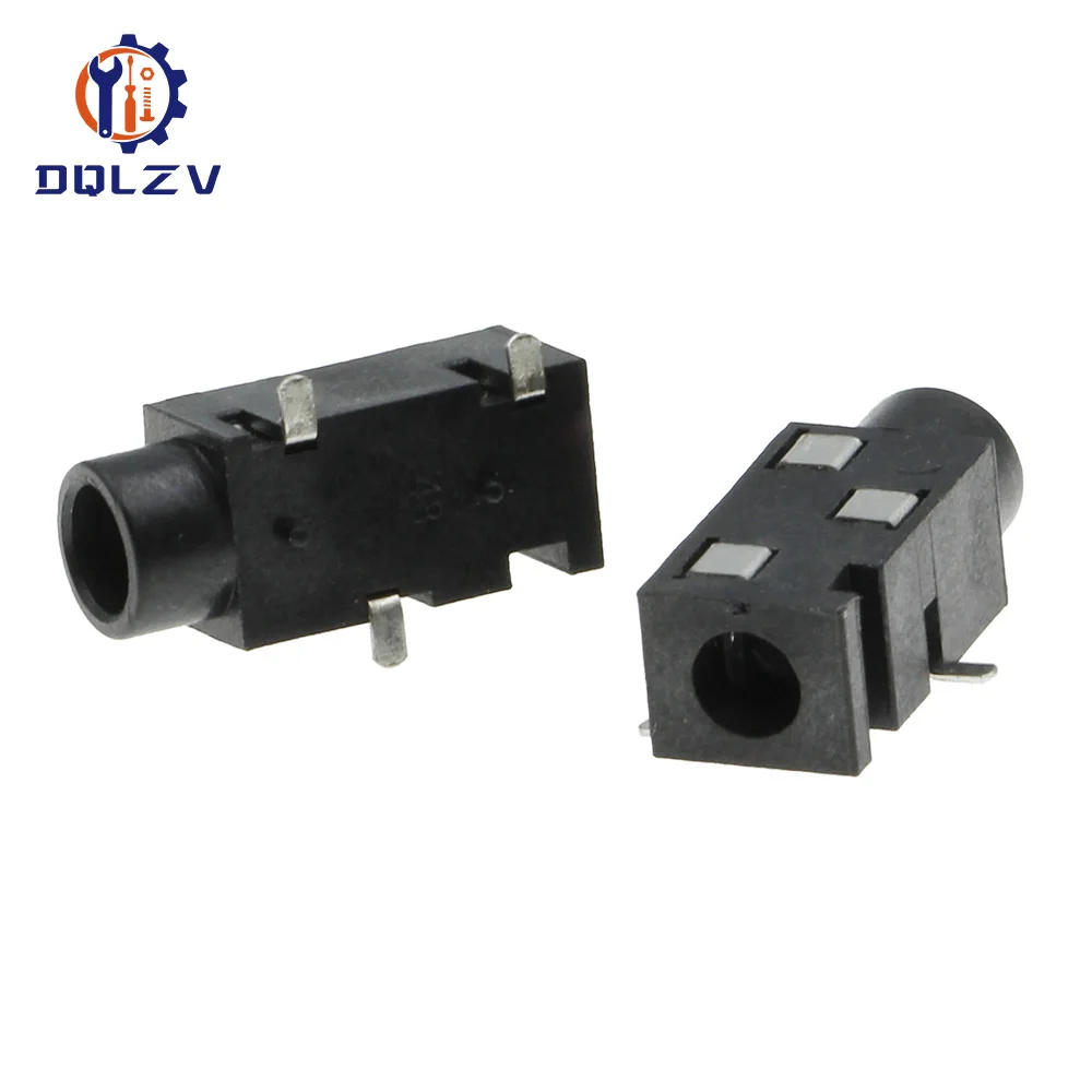 3.5 MM Headphone Jack Audio Jack PJ-320 3Pin Female Connector SMD Stereo Headphones PJ-320B