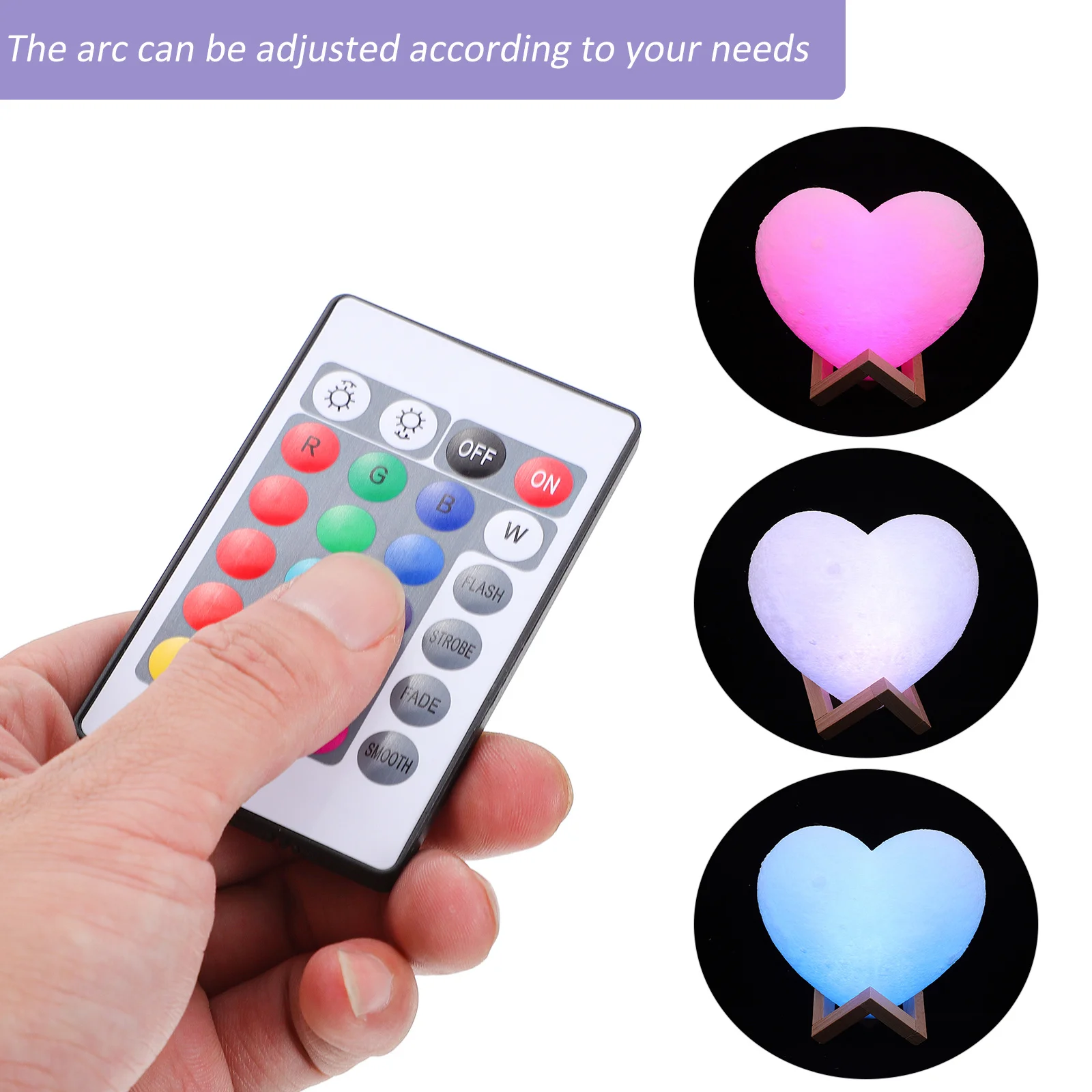 

1 set Shaped Moon Rechargeable Night Light For Bedroom Atmosphere Night Lamp Desktop Decor Small Atmosphere Lamp