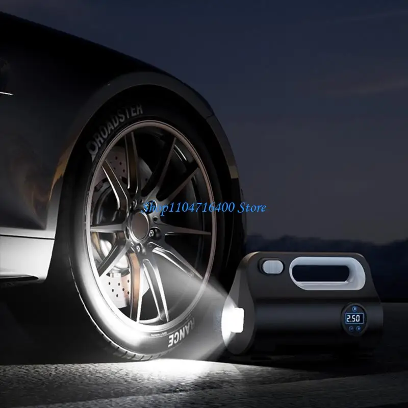 Y1gd مضخة هواء ضاغط هواء للسيارة 80 وات مضخة سيارة قابلة للنفخ منفاخ لإطارات السيارة 150PSI 12V