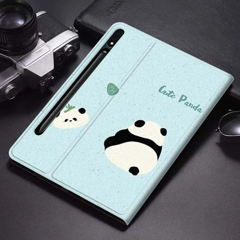 Animali Panda cucciolo Per Samsung Galaxy Tab S7 S8 S9 S10 11 12.4 13.1 FE Plus Lite pollici Custodia Tablet Cover