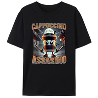 Italian Brainrot Cappuccino Assassin Japanese Ninja Funny Expression Pack Women's T-shirt Generation Z T-shirt Women's Clothing