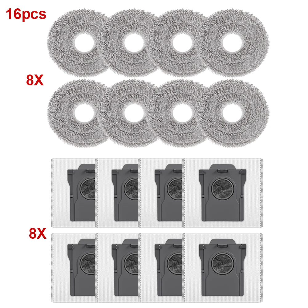 Dweildoeken Stofzak Vacuümonderdelen Voor Dreame X30/X40/X50 Ultra S10/S30 Pro Ultra L10s Pro Ultra L40S Pro Ultra L50 Pro Ultra