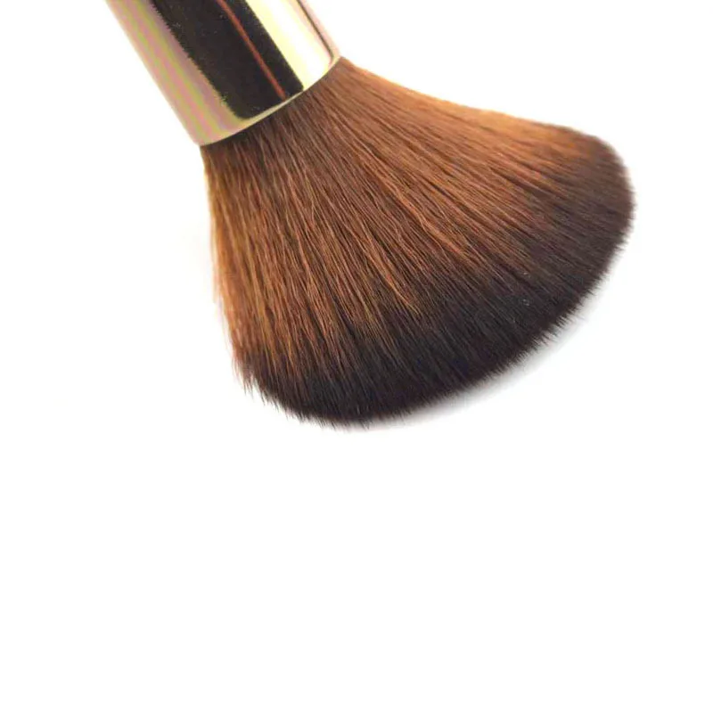 Koffie Make-up Borstel Make-up Gereedschap 4 Stuks Vloeibare Foundation Concealer Make-up Kwasten Houten Handvat Borstels Beauty Tools Professioneel