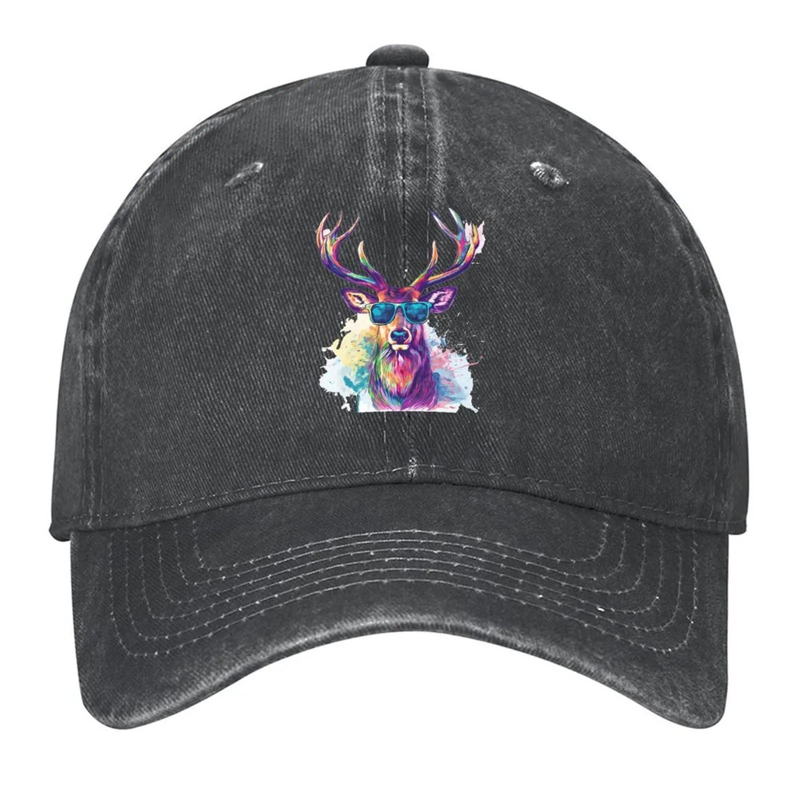 

Cool deer Baseball Cap Hat Luxury Brand Hat Beach Icon men's big size hat Woman Hats Men's