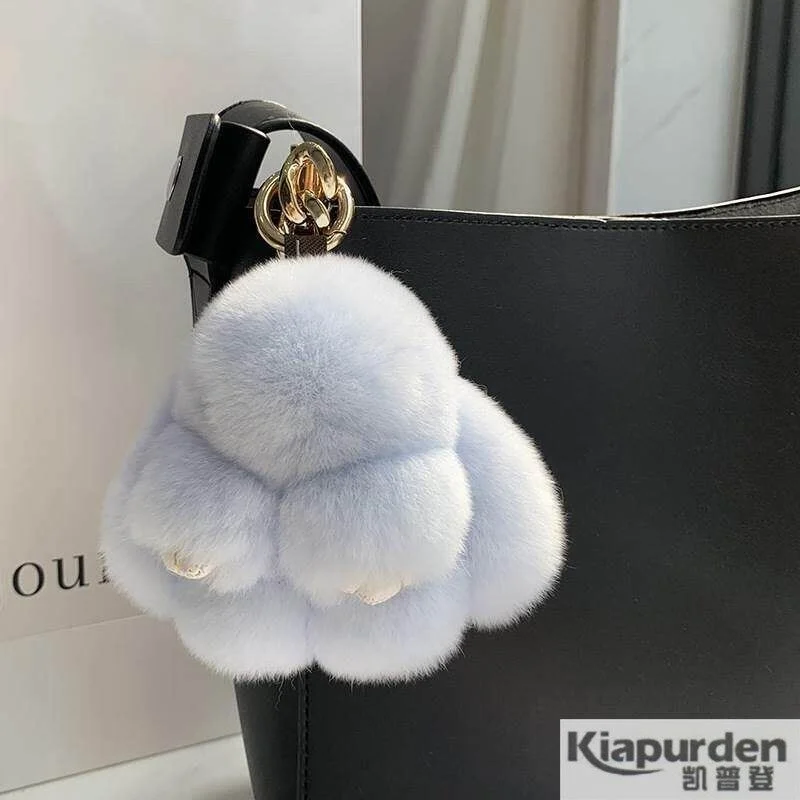Plush Toy Rabbit Fur Bag Charm - Kids Toys Mall review and price