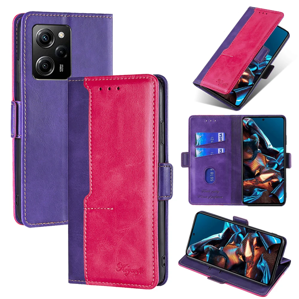 Retro All-inclusive Double-sided Drop-proof Leather Case with Flip Phone Case for Xiaomi Poco X5 Pro/Note 12 5G/Poco X5/X4 Pro