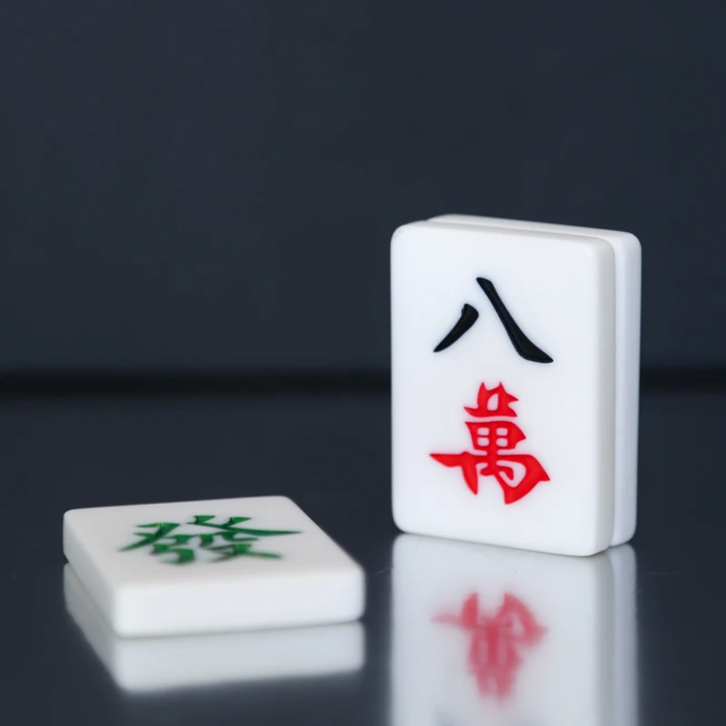 Jeu de Poussée Magnétique en Forme de Mahjong pour Adulte et Enfant, Jouet Sensoriel en Résine, Haute Résistance, Spinner, Fidget, Cadeau