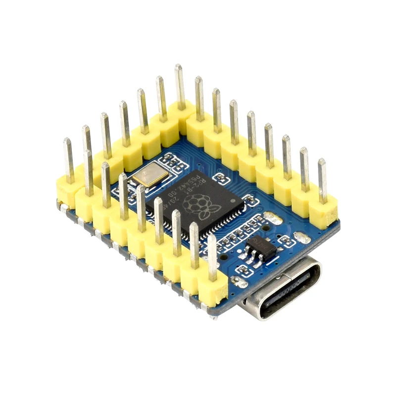 5pcs RP2040-Zero RP2040 for Raspberry Pi Microcontroller PICO Development Board Module Dual-core Cortex M0+ Processor 2MB Flash