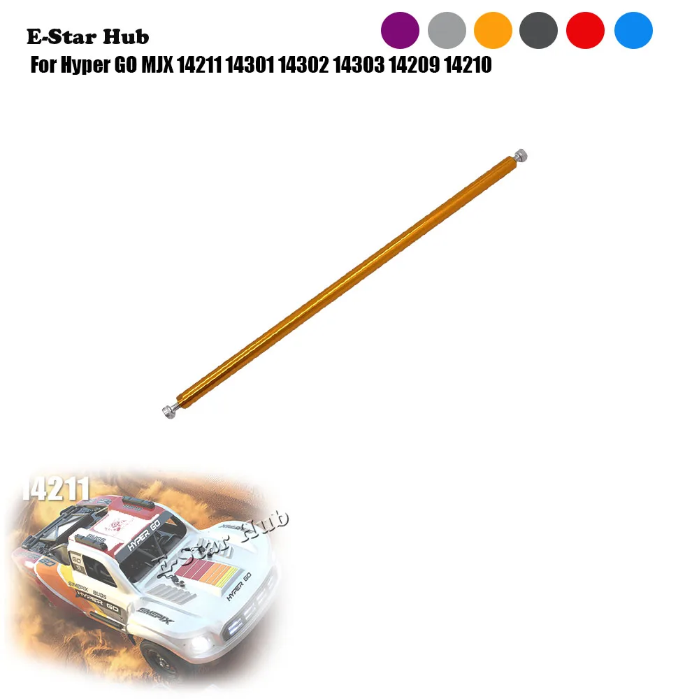 

Middle Support Rod for Hyper GO MJX 14211 14301 14302 14303 14209 14210 Metal Upgrade Parts Rc Model Crawler Car Truck Buggy