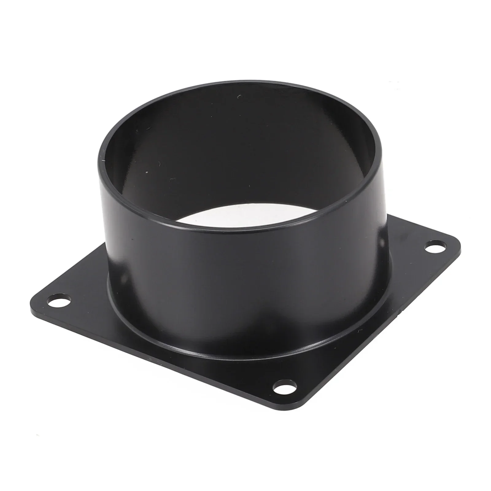 Connettore flangiato a parete in ABS per tubo di ventilazione Conduttura dell'aria Cappa Tubo Collegamento parti dell'attrezzatura di uscita di scarico 75/100/120mm