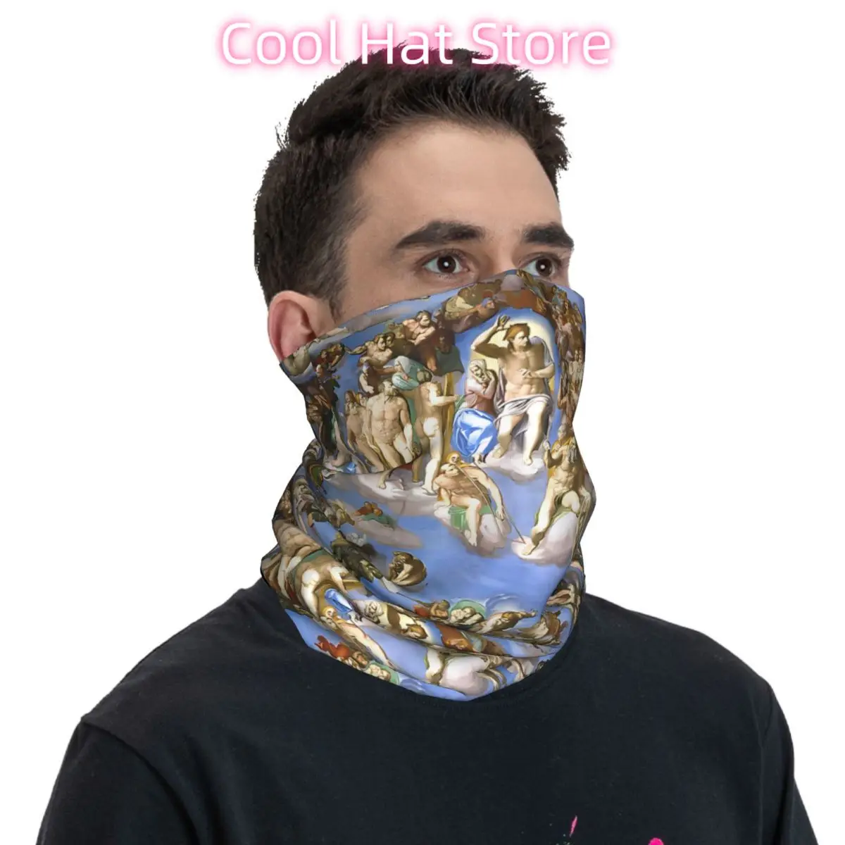 The Renaissance Scarf Neckerchief Neck Face Mask Polyester