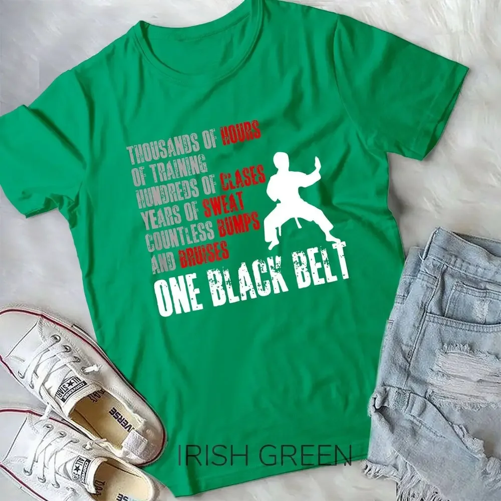 One Black Belt Taekwondo Unisex T-shirt