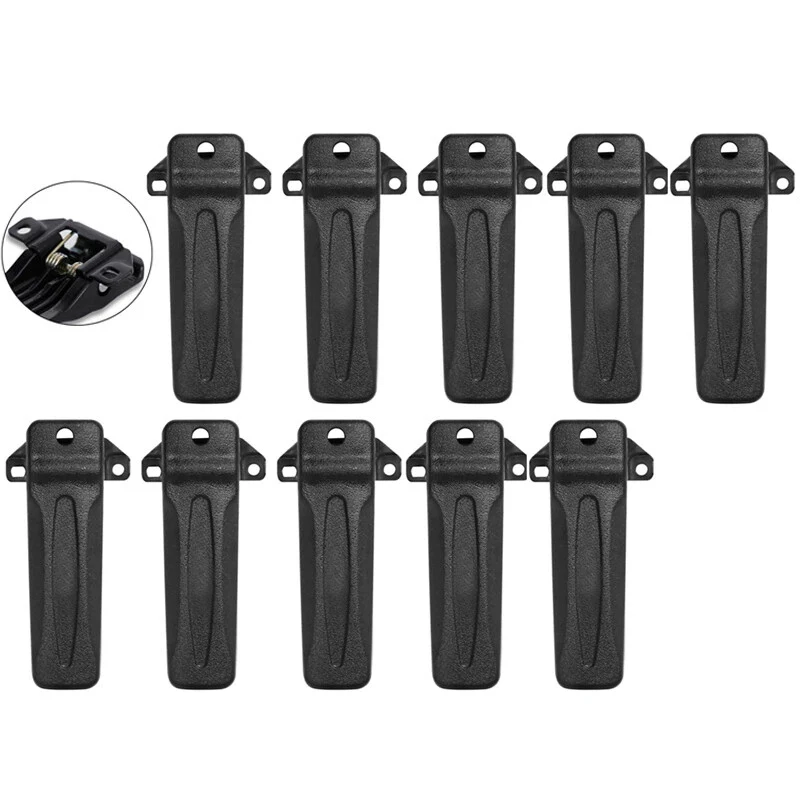 10X KBH-10 Belt Clip For TK2312 TK3312 TK2400 TK3400 TK2402 TK3402 Radio