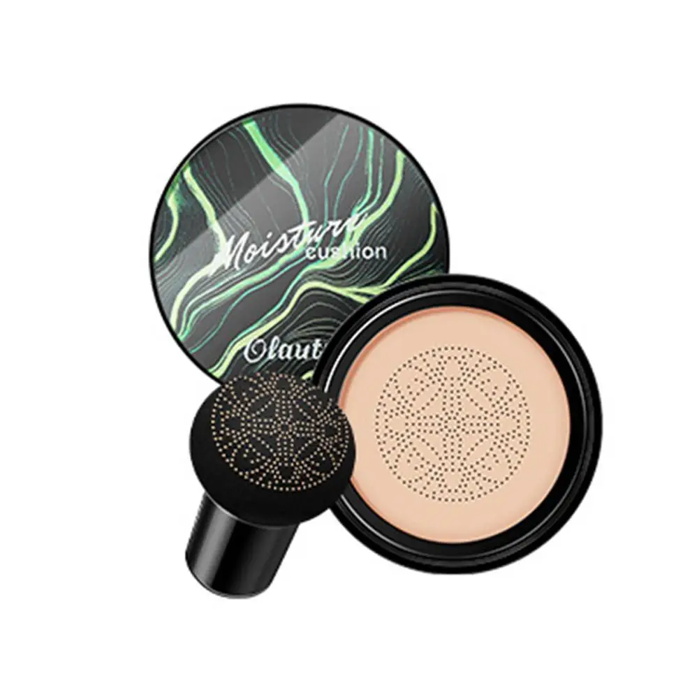 Moist Air Cushion CC Mushroom Head Powder Puff Quick Makeup Makeup Waterproof Cream Base Brightening Makeup Foundation Cosm