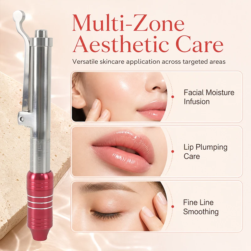 Hyaluron Acid Pen 2in1 Reduce Blemishes Wrinkles Thickening Lips Automatic Remove Facial Fine Lines Facial Lifting