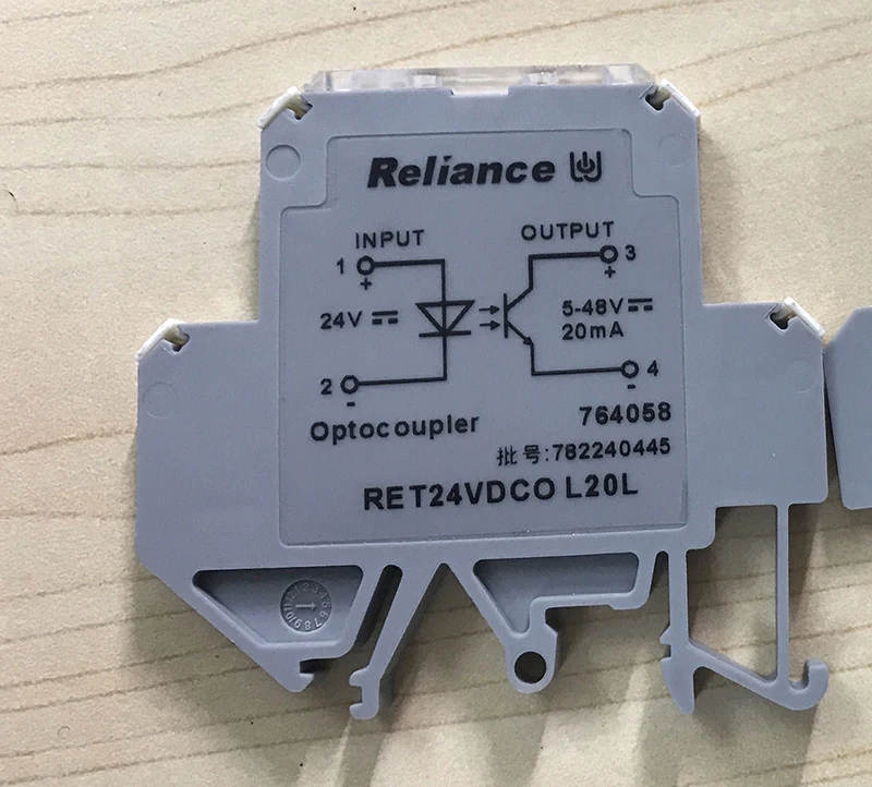 On-the-shelf Original Reliance 768058 764058 RET24VDCO L20L Terminal Coupler