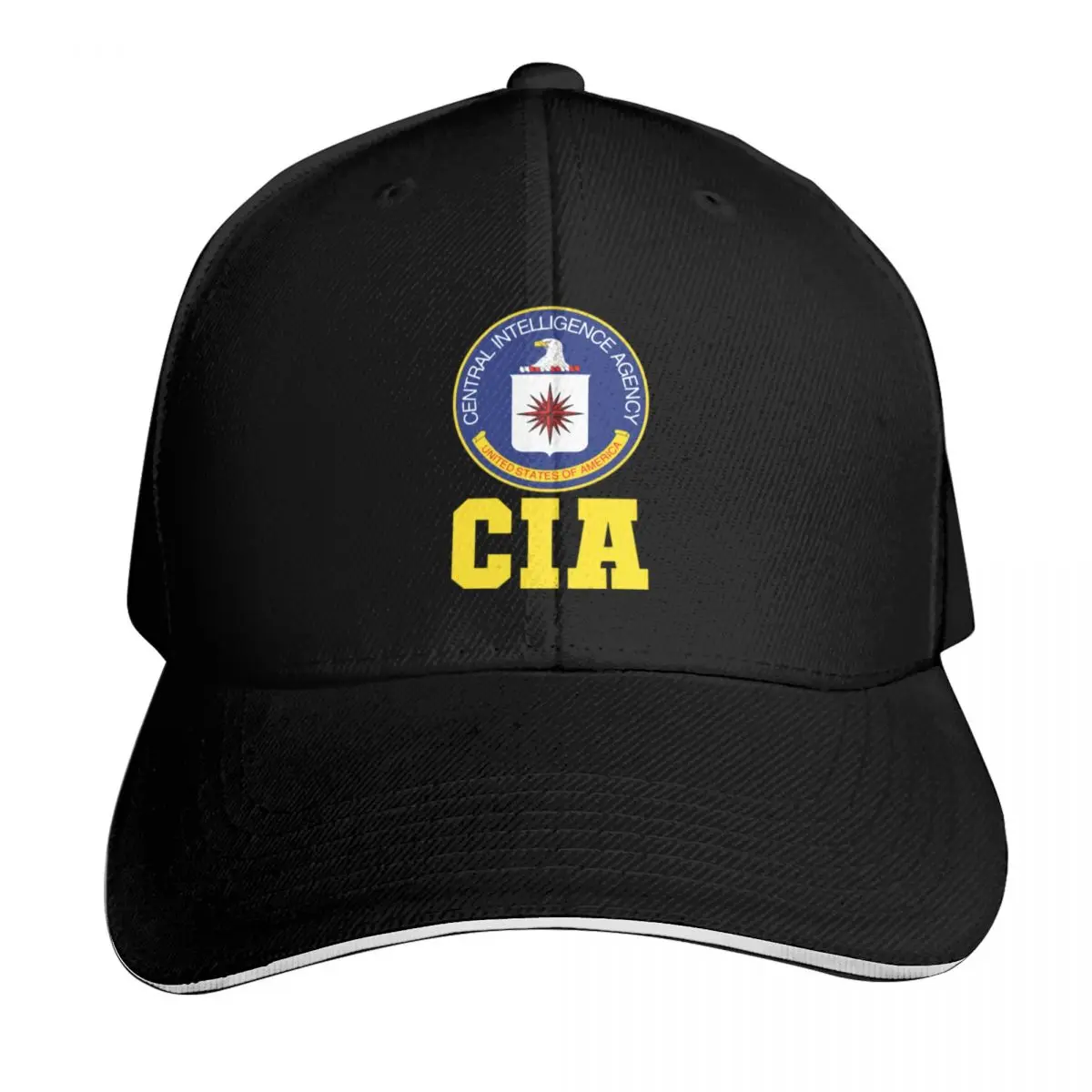 central intelligence agency CIAFederal Agent Baseball Cap Men Women Casual Summer Sport Sun Cap