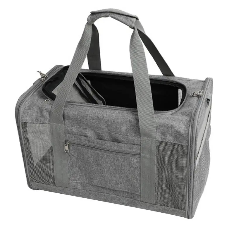 

Carrier For Cats Foldable Travel Cat Carrier Pet Supply Breathable Kitten Carry Backpack For Outdoor Hiking Park Shopping Beach