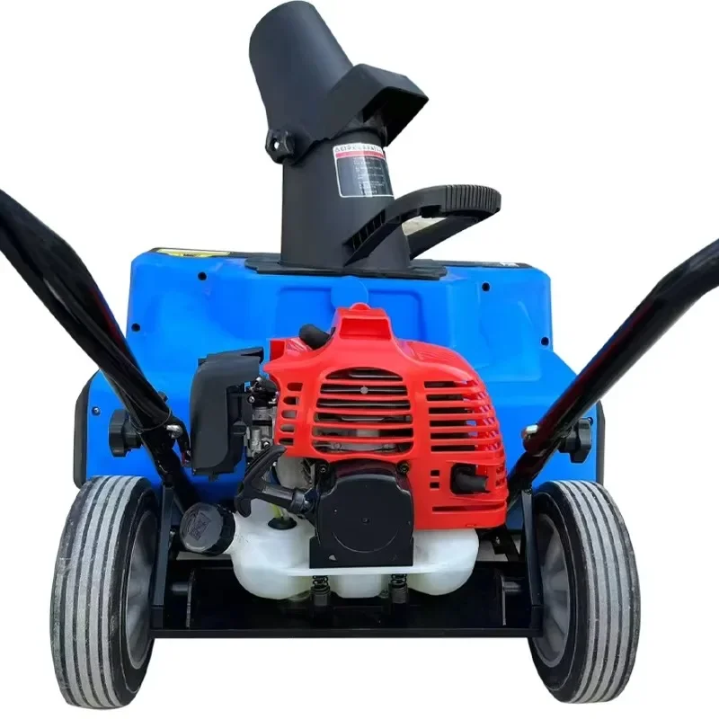 Snow Blower Industrial-Grade Petrol Hand Push Snow Thrower Outdoor Snow Sweeper