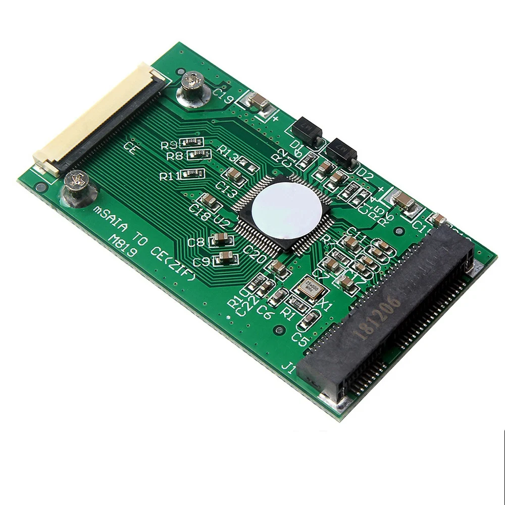 Mini SATA-SSDから40ピンへのコンバーターカード,1.8インチ,Zif,CE,iPod,iPad,東芝,日立Zif,ハードディスク