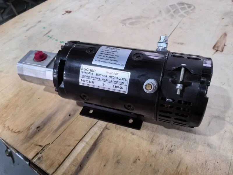 B-UCHER Xugong overhead vehicle motor 800203498bucher imported original motor new 9-tooth hydraulic pump.