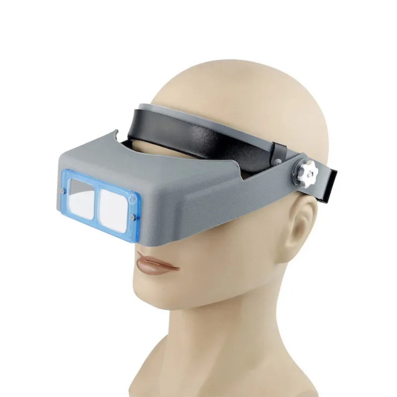 Imagem -04 - Tungfull-headband Magnifier Óculos de Ampliação Mãos Livres Viseira de Lupa para Eletrônicos Reparo do Relógio Jóias