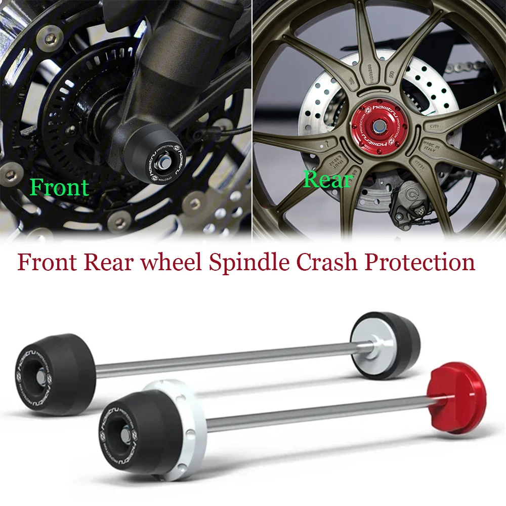 

For Triumph Speed Triple 1200 RS / RR 2022 2023 Motorcycle Accessories Front & Rear wheel Spindle Crash Protection