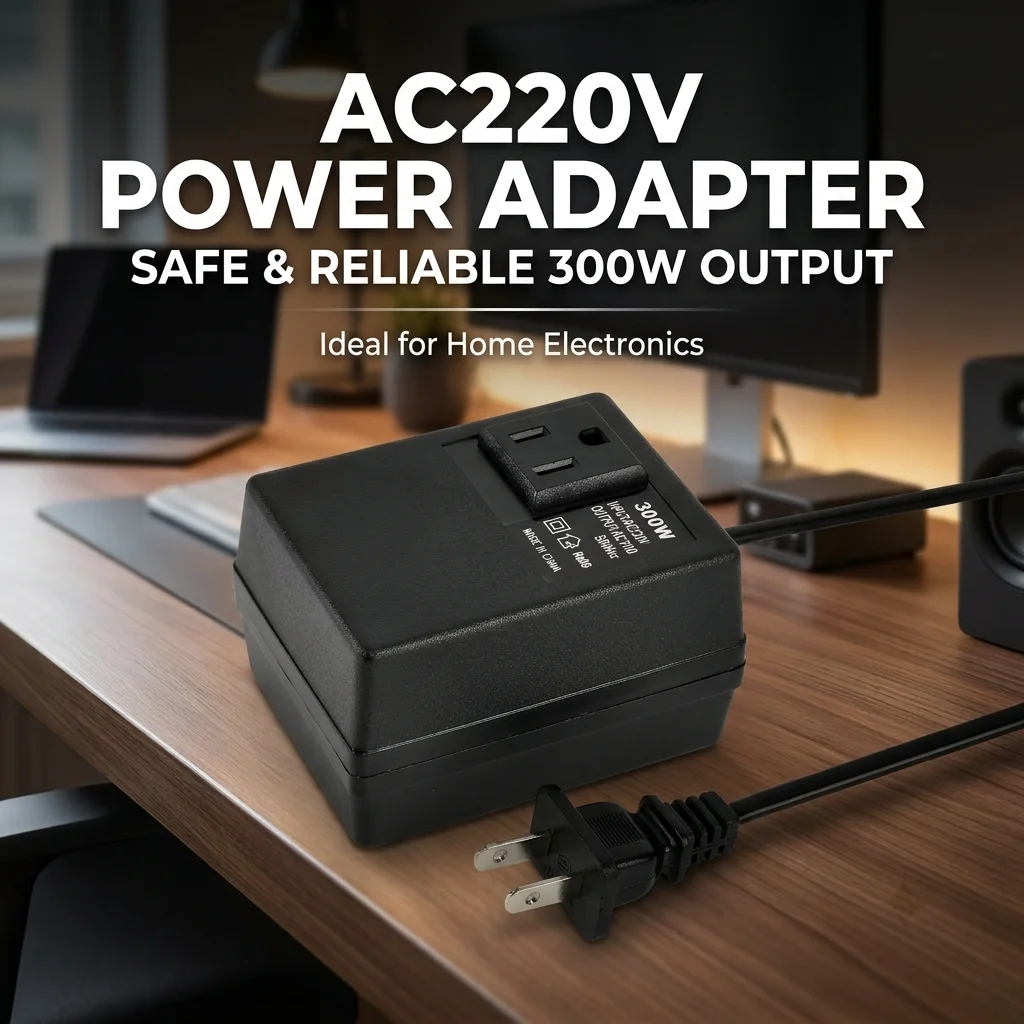 200W 300W AC Transformer 220V to 110V Or 110V to 220V Intelligent Efficient Household Voltage Converter Travel Power Adapter