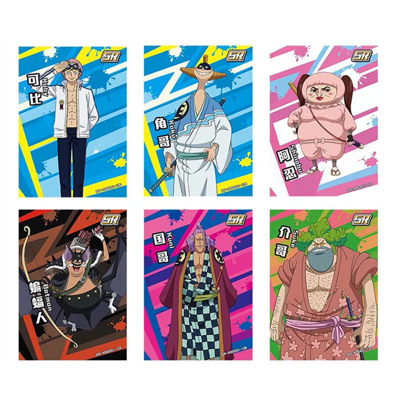 Wholesales One Piece Collection Cards Booster Box QIQUCHUANGXIANG Gift Set Rare Anime Trading Cards