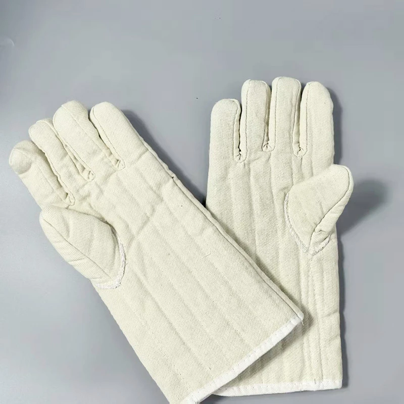 Cotton 5-Layer Fully Lined Thickened Electric Welding Gloves Waterproof Anti-static Wear-resistant Welder Protection Gloves