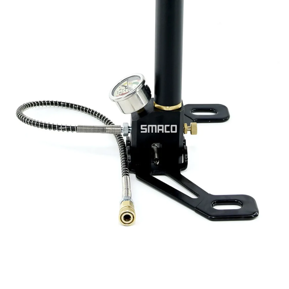 SMACO High Pressure Hand Pump Diving Oxygen Cylinder Inflator Operated Air Pump Compressor oxygen cylinder diving bottle