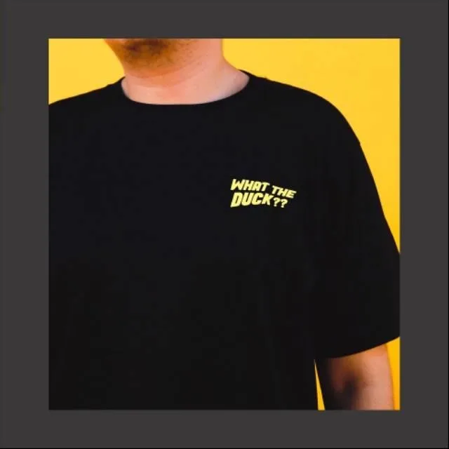 2025 夏ポケモンアニメクルウ Psyduck 綿 100% プリント Tシャツ男性原宿ルーズカジュアル多用途半袖トップ