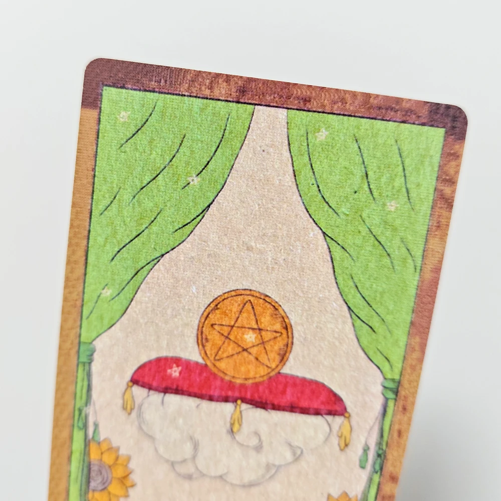 Moon Magic Tarot Deck 78 Pcs Unique Tarot Cards In Vintage Style Printed on 350GSM Double-embossed Cardstock - 12*7cm