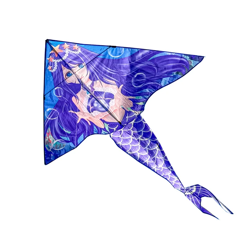 ว่าวรูปนกสวรรค์ 2 เมตร ว่าวนางเงือก พร้อมสายจูง 100 เมตร ว่าวการ์ตูน ของเล่นสนุกกลางแจ้งสำหรับเด็ก ว่าวทะเล ว่าวซี-มายด์