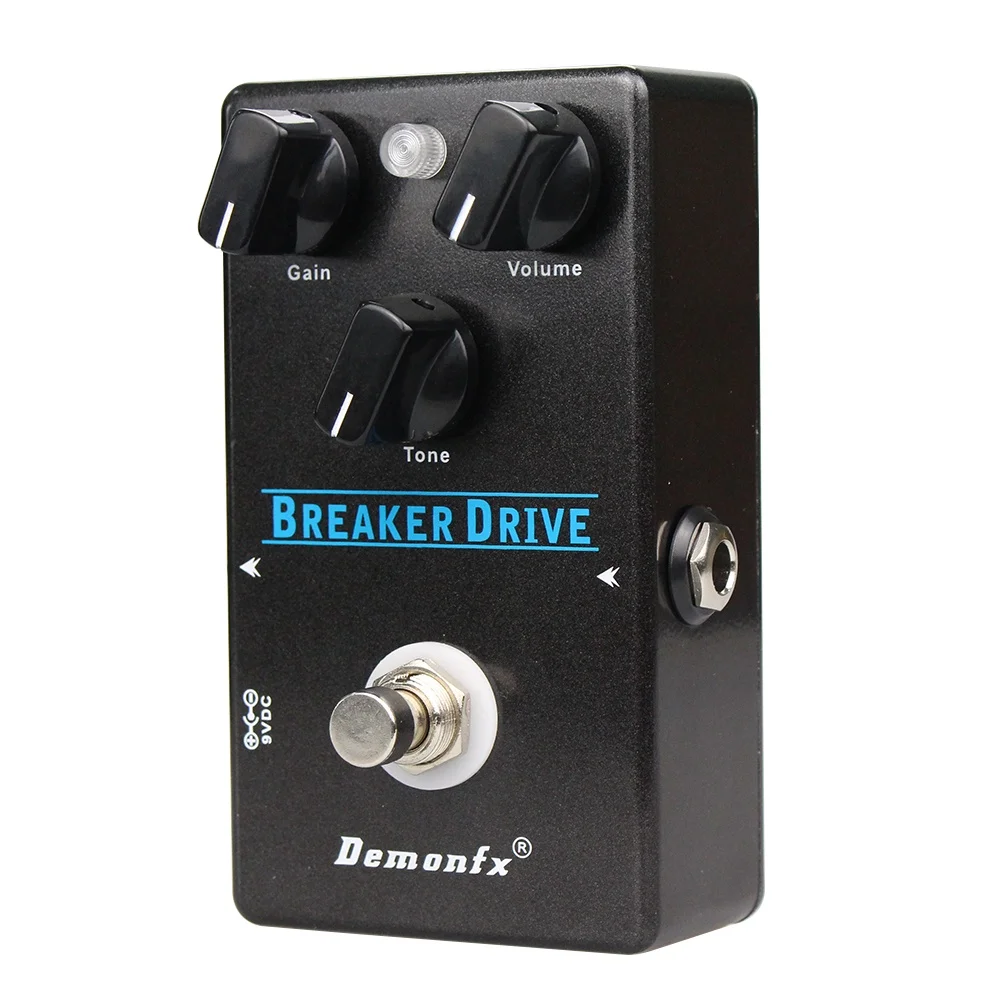 Demonfx Hoge kwaliteit Blue Breaker Overdrive Distortion Gitaareffectpedaalgatapparaat