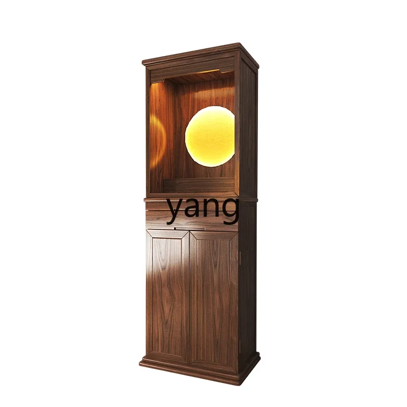 CX solid wood Buddhist niche new Chinese vertical cabinet Buddhist cabinet household simplicity