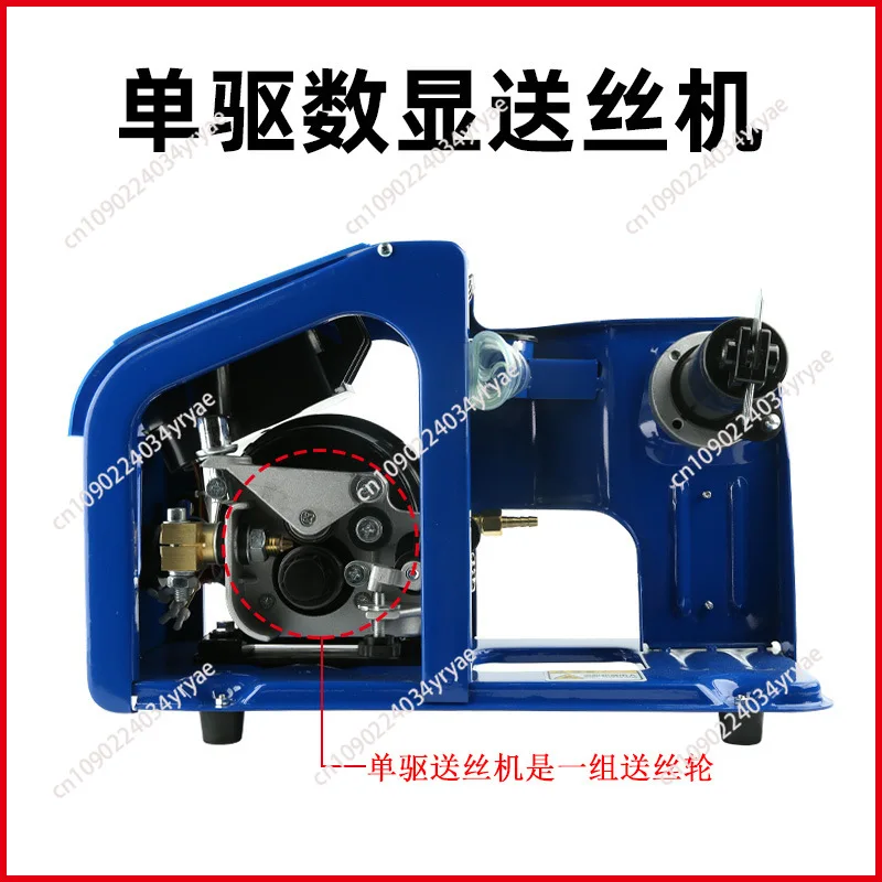 Digital display wire feeder 2nd protection welding  single drive inverter welding 350A/500A wire feeder 6-core digital display