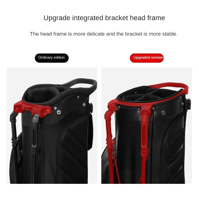 PGM Golf Bags Men Women Lightweight Rack Bag Integrated stand head frame magnetic jewelry bag portable cue bag QB155