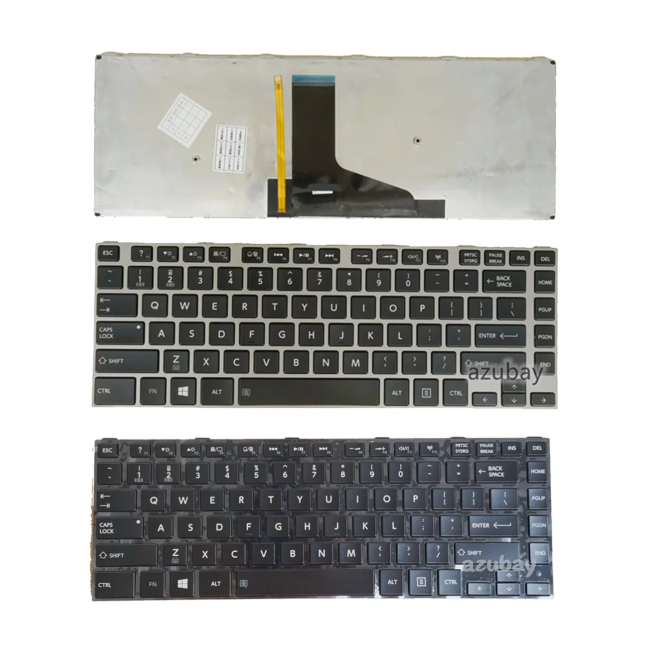 

US Keyboard For Toshiba MP-12W53USJ698 PK130WG1B00 MP-12W5, Backlit