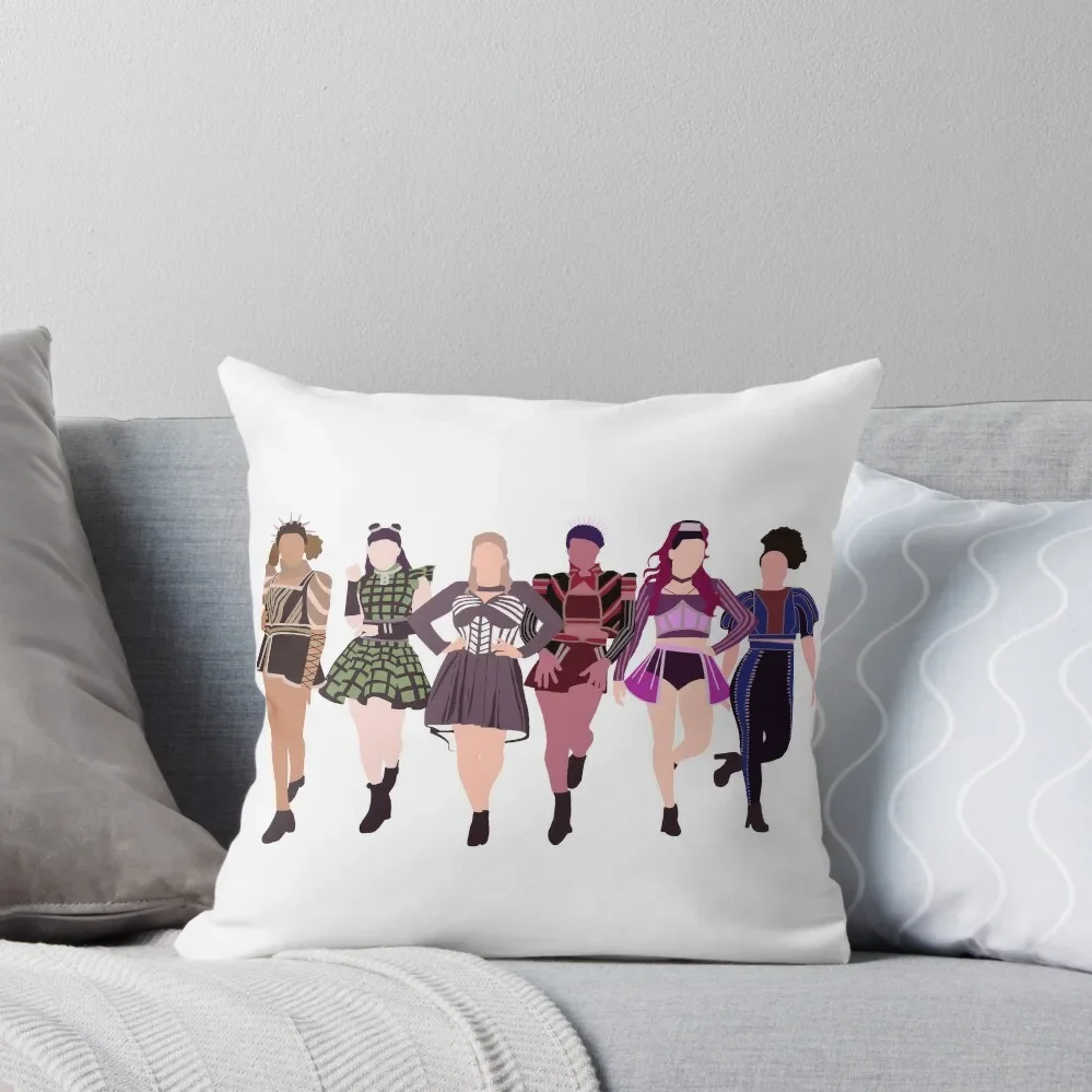 Six Musical Theatre Throw Pillow Pillow Cases Decorative Decorative Cushions Pillow