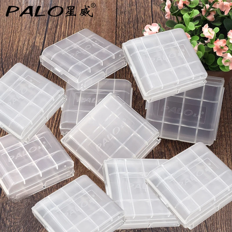 PALO 1.2V AA AAA 4-8 slots battery Box