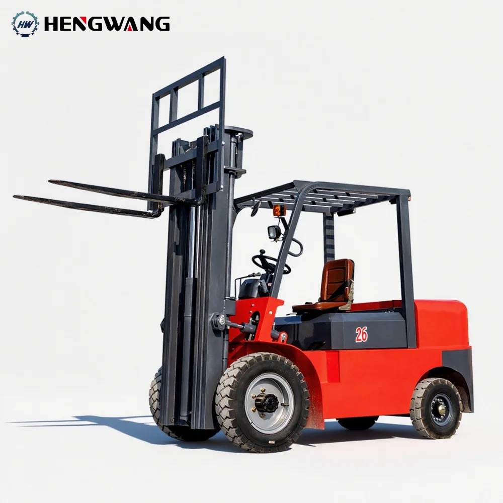 

2.6T Fuel Forklift High Quality Wheel Drive 2.6 tons Free Shipping Container Lifter Gas New Energy Diesel Forklift Custom