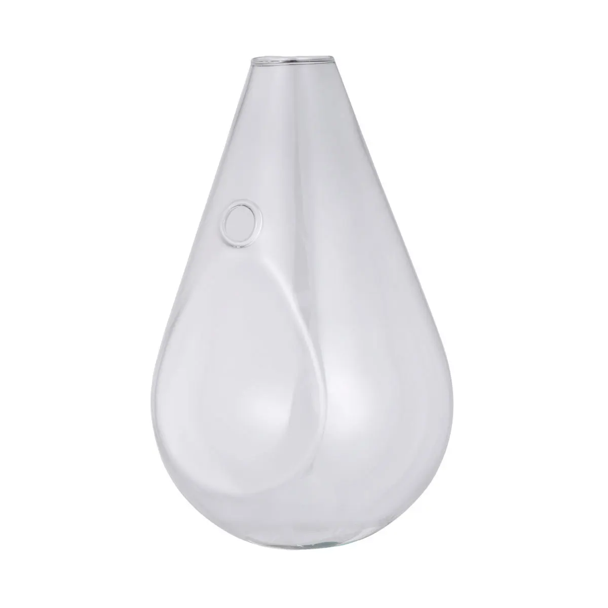 

1Pcs Wall Hanging Glass Flower Holder Water Drop Shape Vase Fish Tank Hydroponics Decoration for Home Office Hotel 10x15cm