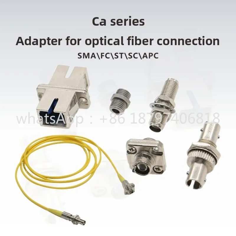 

CA Series Fiber Optic Patch Cord Adapters\ Fiber Optic Adapters\ SMA\ FC\ ST\ SC ，5PCS per pack