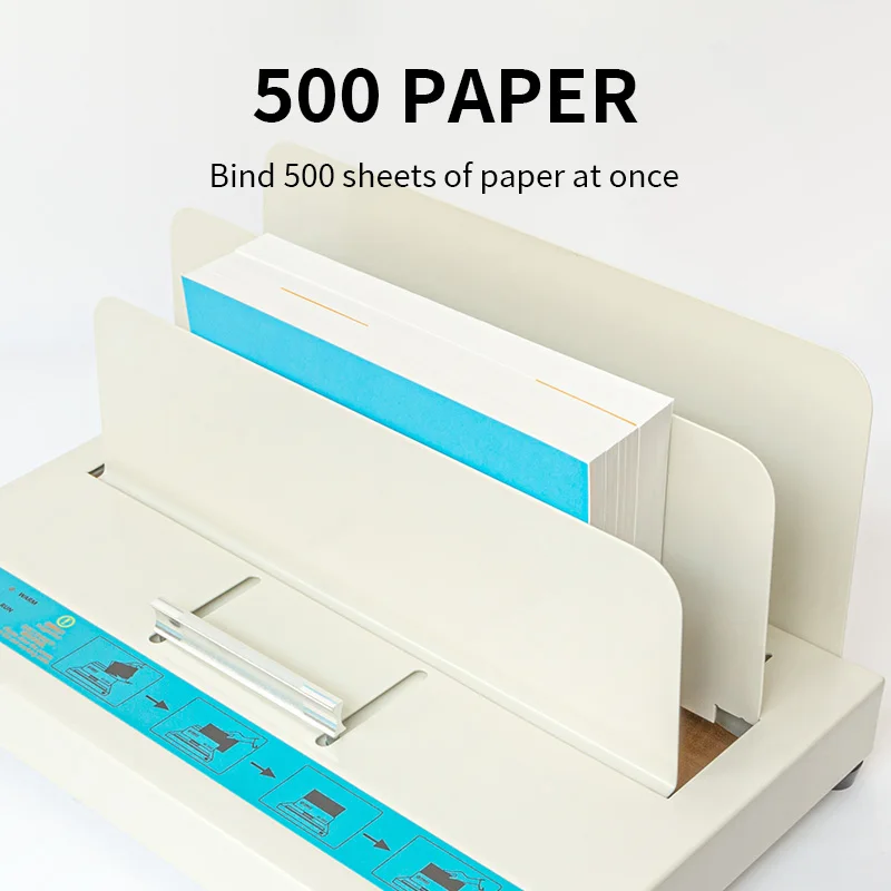 High Efficiency Hot Glue Book Binding Machine Desktop With Good Quality