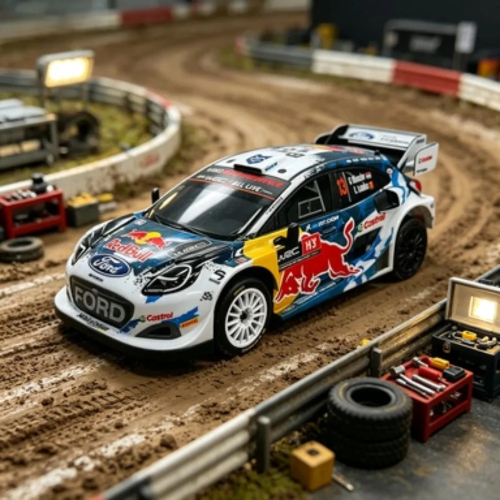 Auto RC Rally 4WD in Scala 1/8, Impermeabile, con Motore Brushless e ESC Sensorless, Pronta all'Uso