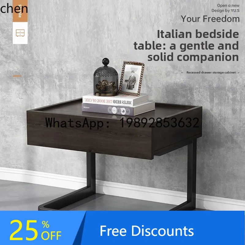 

Bedside Table Minimalist Bedside Storage Rack Bedroom Drawer Storage Bedside Cabinet